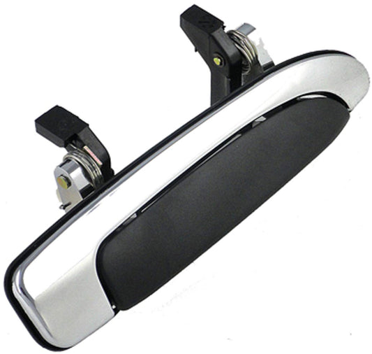 New Exterior Door Handle Rear Right Chrome+Black - Dorman 82111