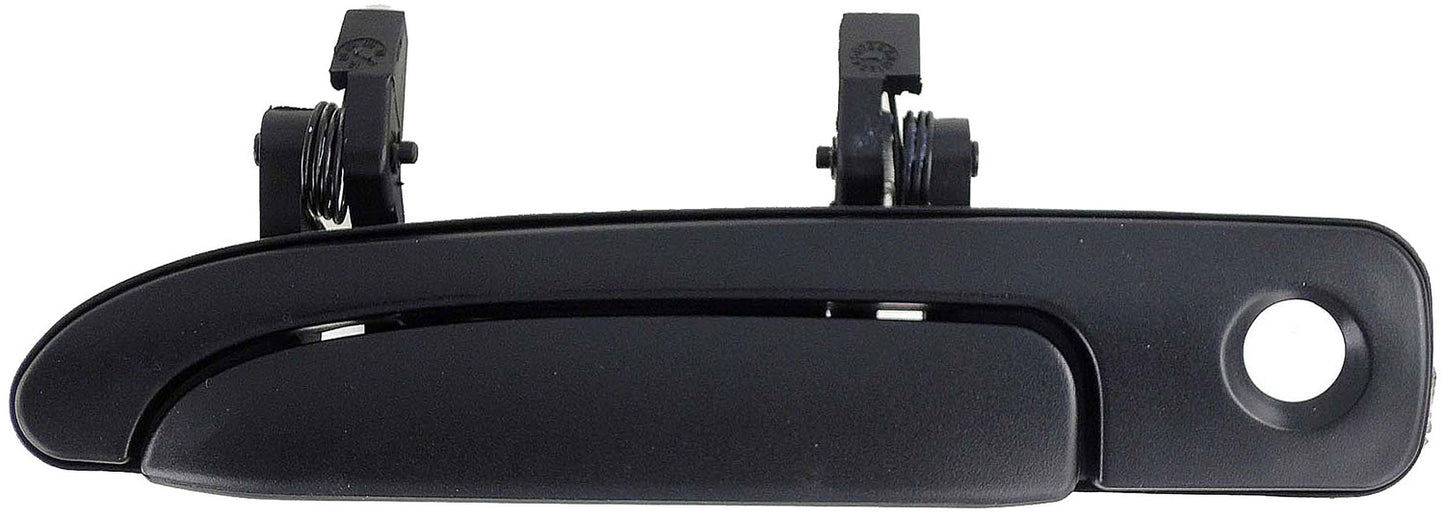 New Exterior Door Handle Front Left All Black - Dorman 82113