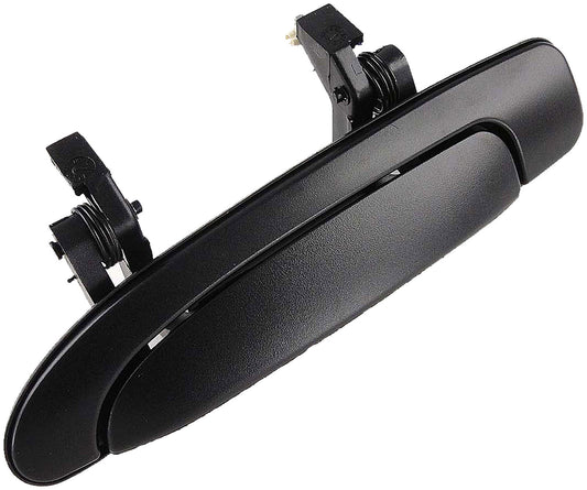 New Exterior Door Handle Rear Left All Black - Dorman 82117