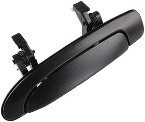 New Exterior Door Handle Rear Left All Black - Dorman 82117
