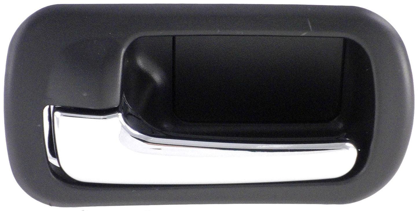 Rear Left Black & Chrome Interior Sedan Door Handle (Dorman# 82196)