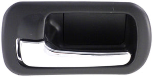 Rear Left Black & Chrome Interior Sedan Door Handle (Dorman# 82196)
