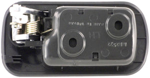 Rear Left Black & Chrome Interior Sedan Door Handle (Dorman# 82196)
