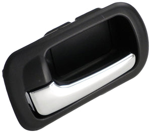 Rear Left Black & Chrome Interior Sedan Door Handle (Dorman# 82196)