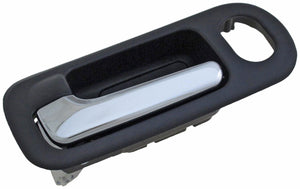 Front Left Sedan Black & Chrome Interior Door Handle (Dorman# 82204)