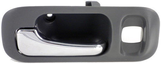 Rear Left Gray & Chrome Interior Door Handle (Dorman# 82214)