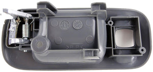 Rear Left Gray & Chrome Interior Door Handle (Dorman# 82214)