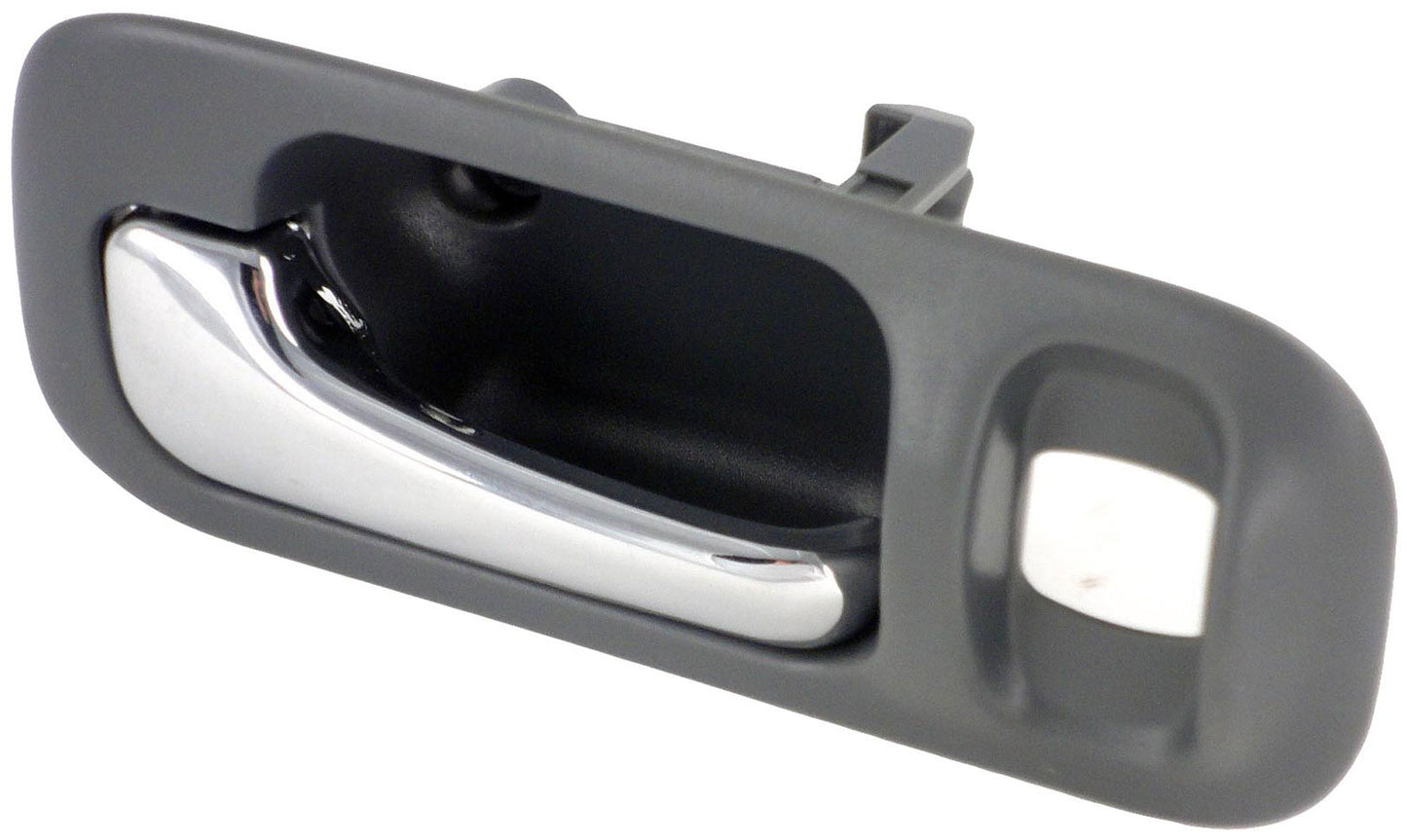 Rear Left Gray & Chrome Interior Door Handle (Dorman# 82214)