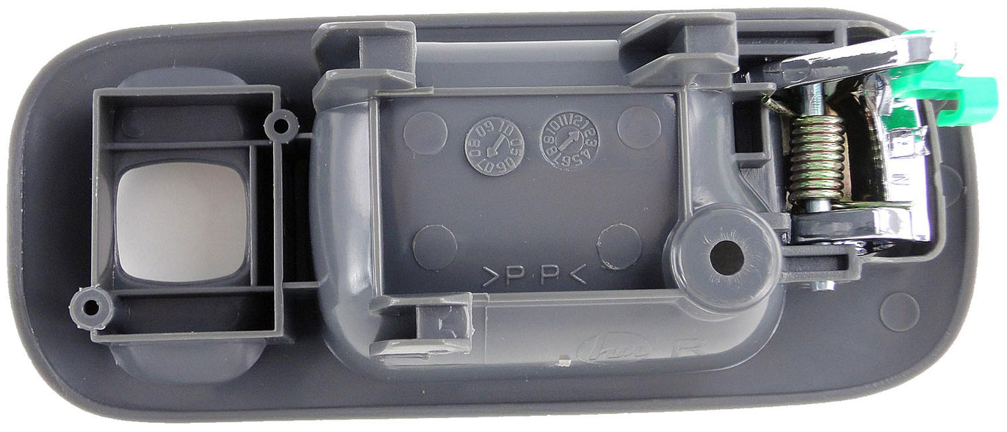 Rear Right Gray & Chrome Interior Door Handle (Dorman# 82215)