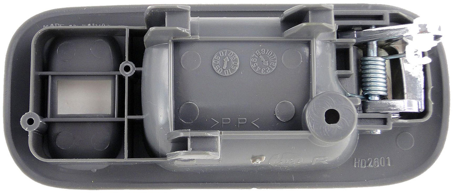 Front Right Gray & Chrome Interior Door Handle (Dorman# 82217)