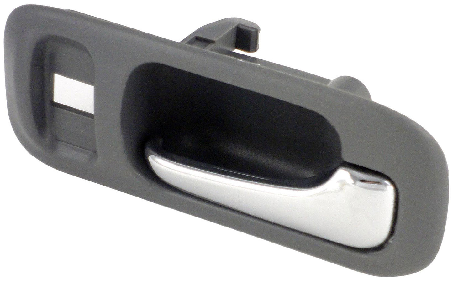 Front Right Gray & Chrome Interior Door Handle (Dorman# 82217)