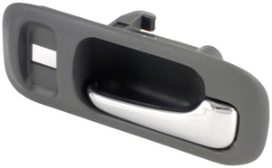 Front Right Gray & Chrome Interior Door Handle (Dorman# 82217)