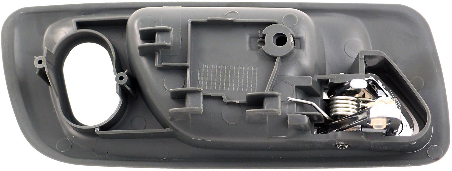 New Interior Door Handle Front Left Chrome + Green - Dorman 82242