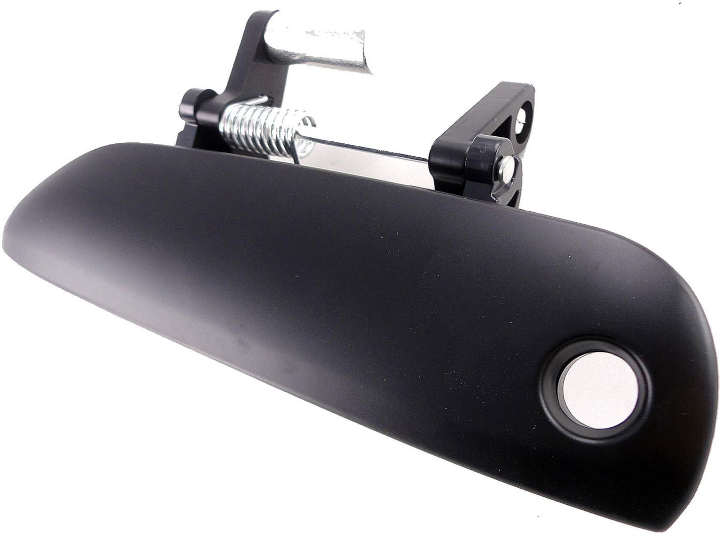 Front Left Black Exterior Door Handle w/ Keyhole (Dorman# 82245)