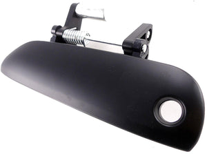 Front Left Black Exterior Door Handle w/ Keyhole (Dorman# 82245)