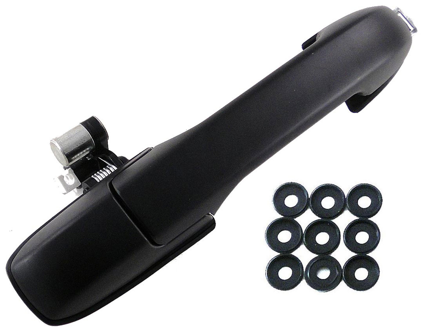 Rear Right Smooth Finish Black Exterior Door Handle (Dorman# 82248)