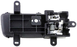 Left Black & Chrome Interior Door Handle (Front or Rear) (Dorman# 82334)