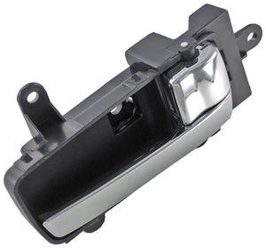 New Interior Door Handle Front Right, Rear Right Black and Chrome - Dorman 82337
