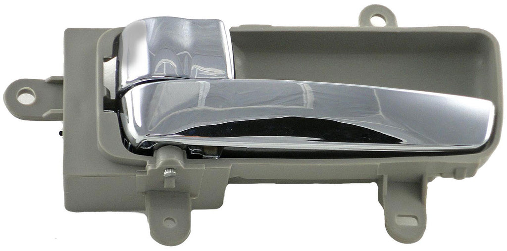 Left Gray & Chrome Interior Door Handle (Front or Rear) (Dorman# 82340)