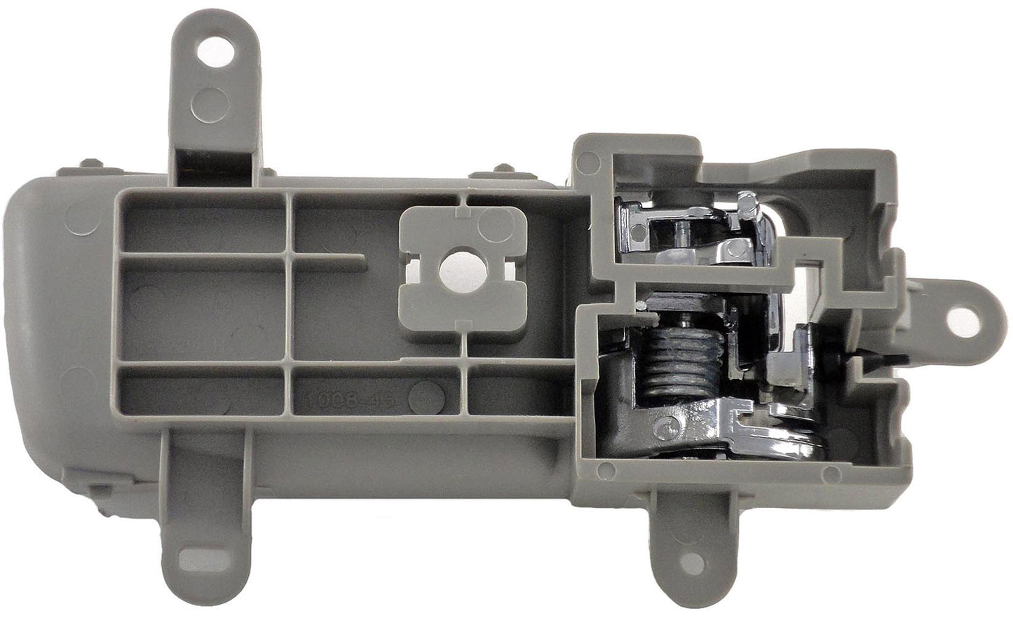 Left Gray & Chrome Interior Door Handle (Front or Rear) (Dorman# 82340)