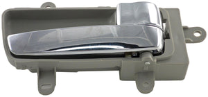 Right Gray & Chrome Interior Door Handle (Front or Rear) (Dorman# 82341)