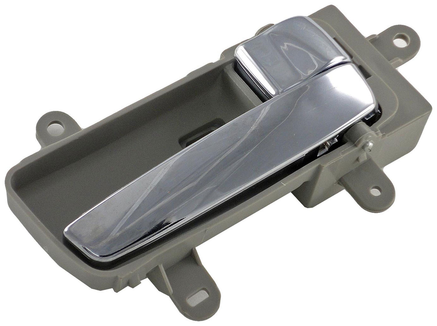 Right Gray & Chrome Interior Door Handle (Front or Rear) (Dorman# 82341)