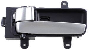 Left Silver & Black Interior Door Handle (Front or Rear) (Dorman# 82342)