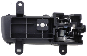 Left Silver & Black Interior Door Handle (Front or Rear) (Dorman# 82342)