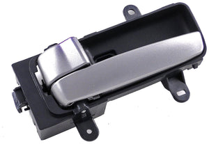 Left Silver & Black Interior Door Handle (Front or Rear) (Dorman# 82342)