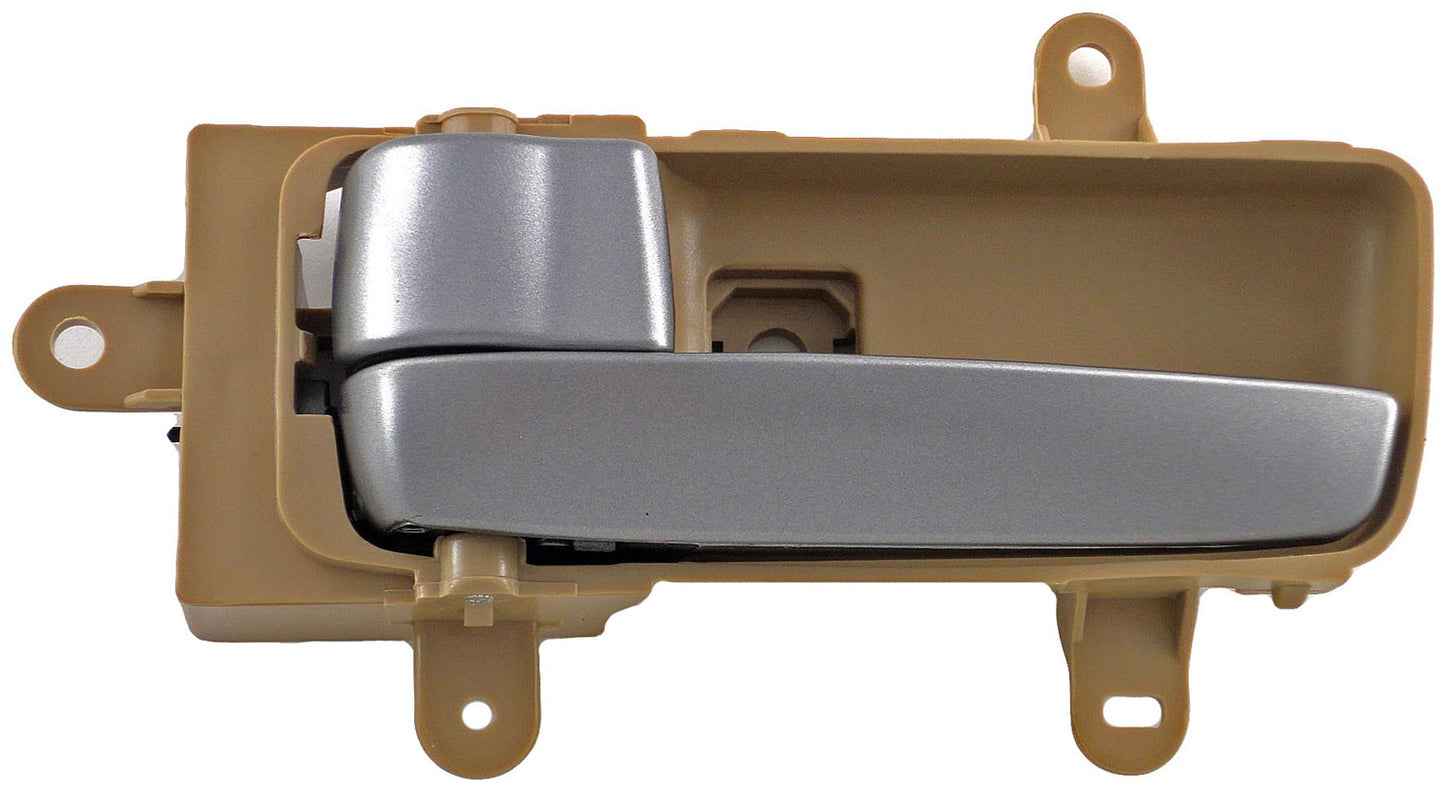 Left Silver & Beige Interior Door Handle (Front or Rear) (Dorman# 82344)