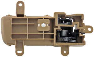 Left Silver & Beige Interior Door Handle (Front or Rear) (Dorman# 82344)