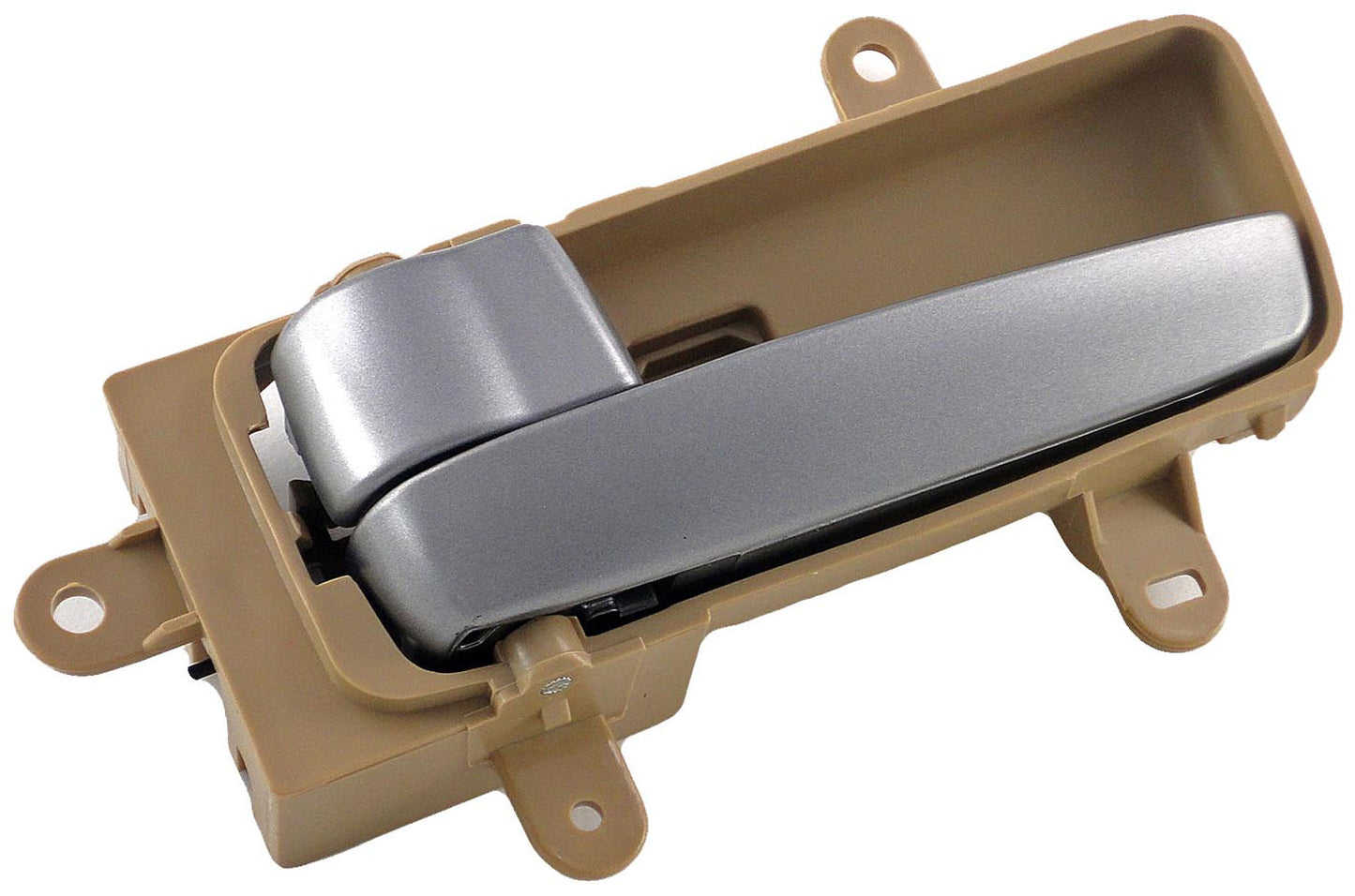 Left Silver & Beige Interior Door Handle (Front or Rear) (Dorman# 82344)