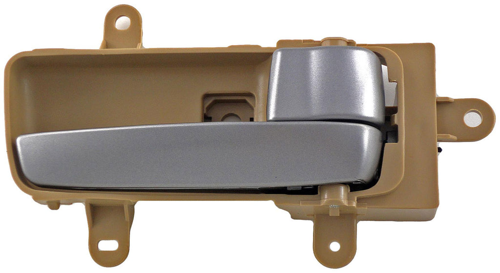 Right Silver & Beige Interior Door Handle (Front or Rear) (Dorman# 82345)