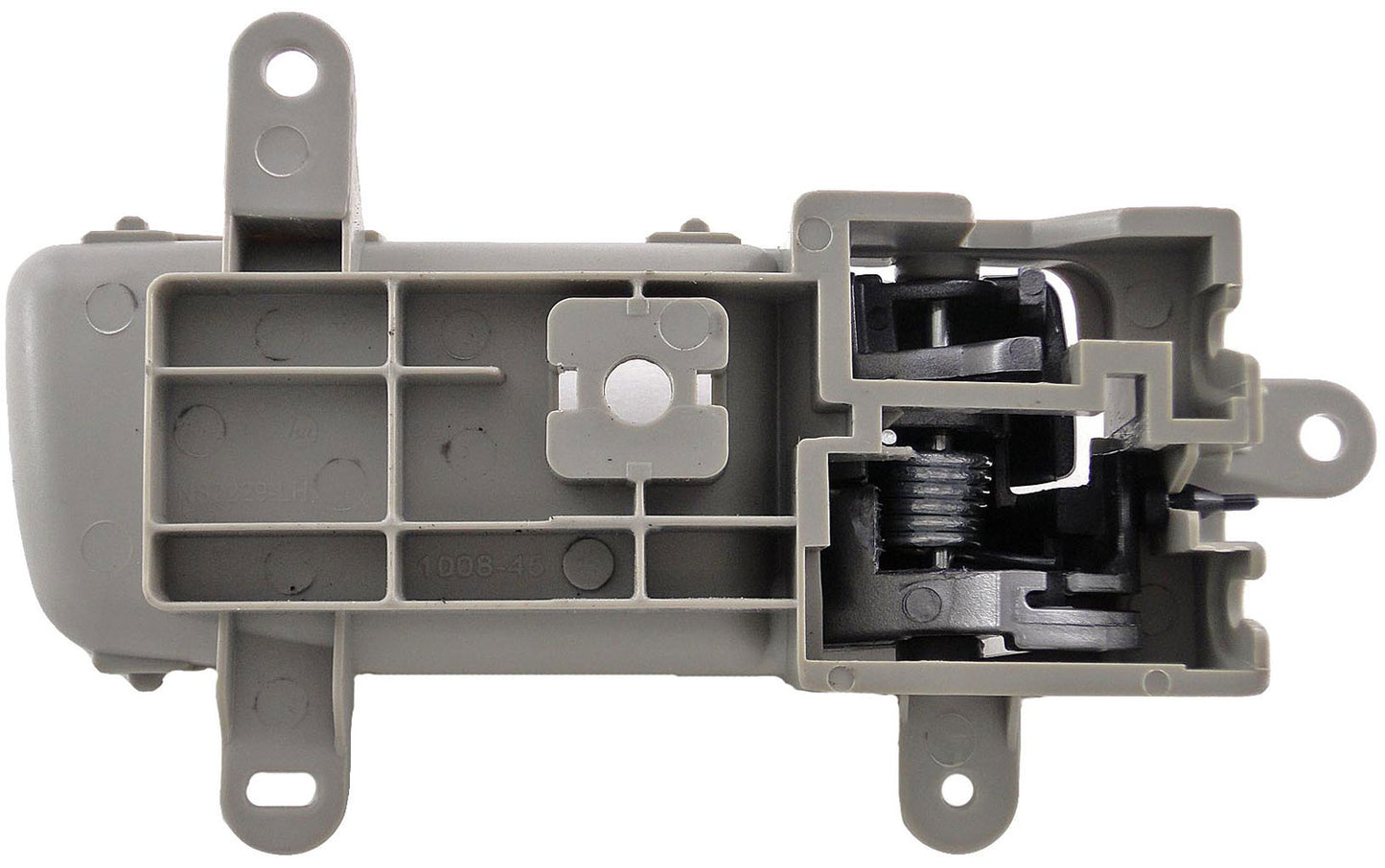 Left Silver & Gray Interior Door Handle (Front or Rear) (Dorman# 82346)