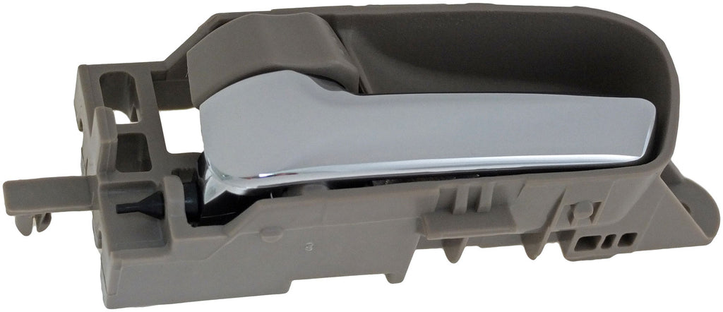 New Interior Door Handle Front Rear Left Chrome Lever Beige Knob - Dorman 82390