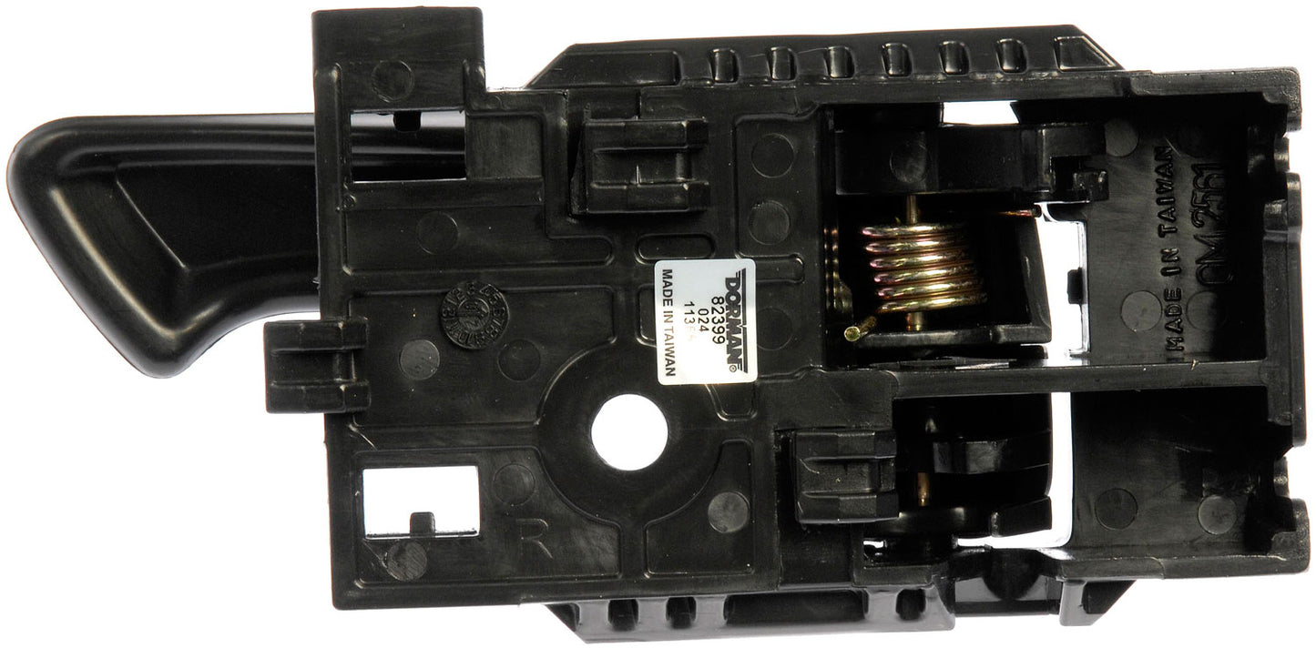 Right Black Interior Door Handle (Front or Rear) (Dorman# 82399)