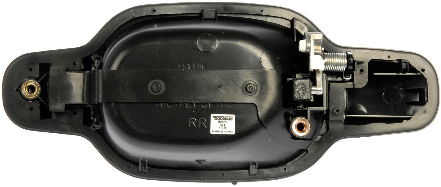 Rear Right Textured Black Exterior Door Handle (Dorman# 82403)