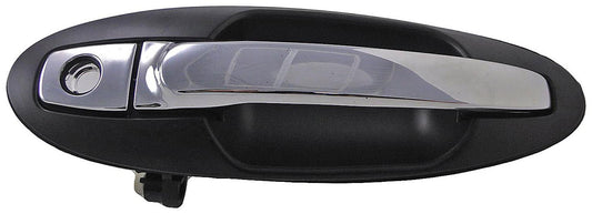 Front Left Chrome & Black Housing Exterior Door Handle (Dorman# 82420)