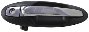 Front Left Chrome & Black Housing Exterior Door Handle (Dorman# 82420)