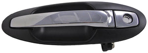 Front Right Chrome & Black Housing Exterior Door Handle (Dorman# 82421)
