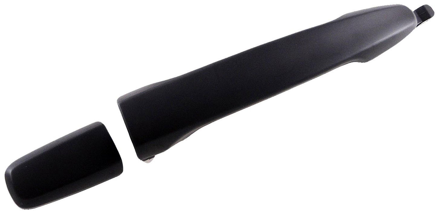 Front Right Smooth Black Exterior Door Handle wo/ Smart Entry (Dorman# 82463)