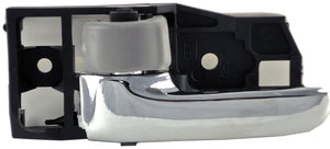 Left Charcoal & Chrome Interior Door Handle (Front or Rear) (Dorman# 82470)