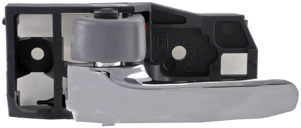 Left Gray & Chrome Interior Door Handle (Front or Rear) (Dorman# 82483)