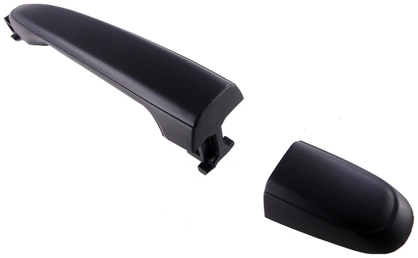 Front Right Textured Black Exterior Door Handle w/o Keyhole (Dorman# 82498)