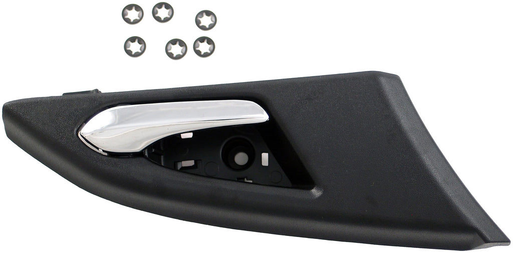 New Interior Door Handle Black/Chrome, With Memory - Dorman 82522