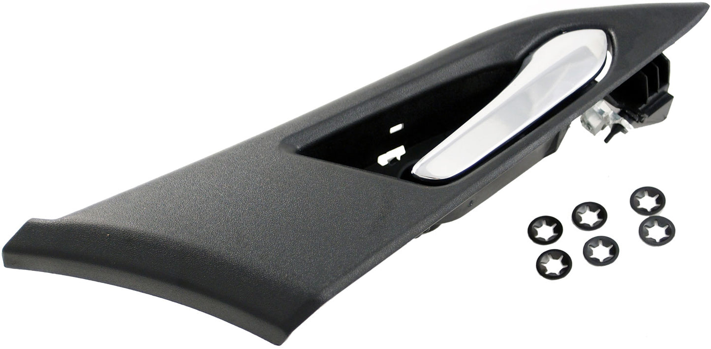 New Interior Door Handle Black/Chrome, With Memory - Dorman 82522