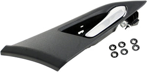 New Interior Door Handle Black/Chrome, With Memory - Dorman 82522
