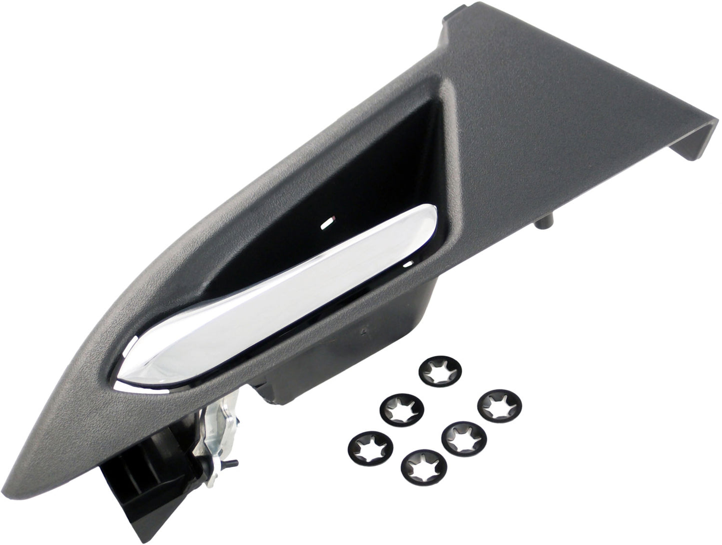 New Interior Door Handle Black/Chrome - Dorman 82523