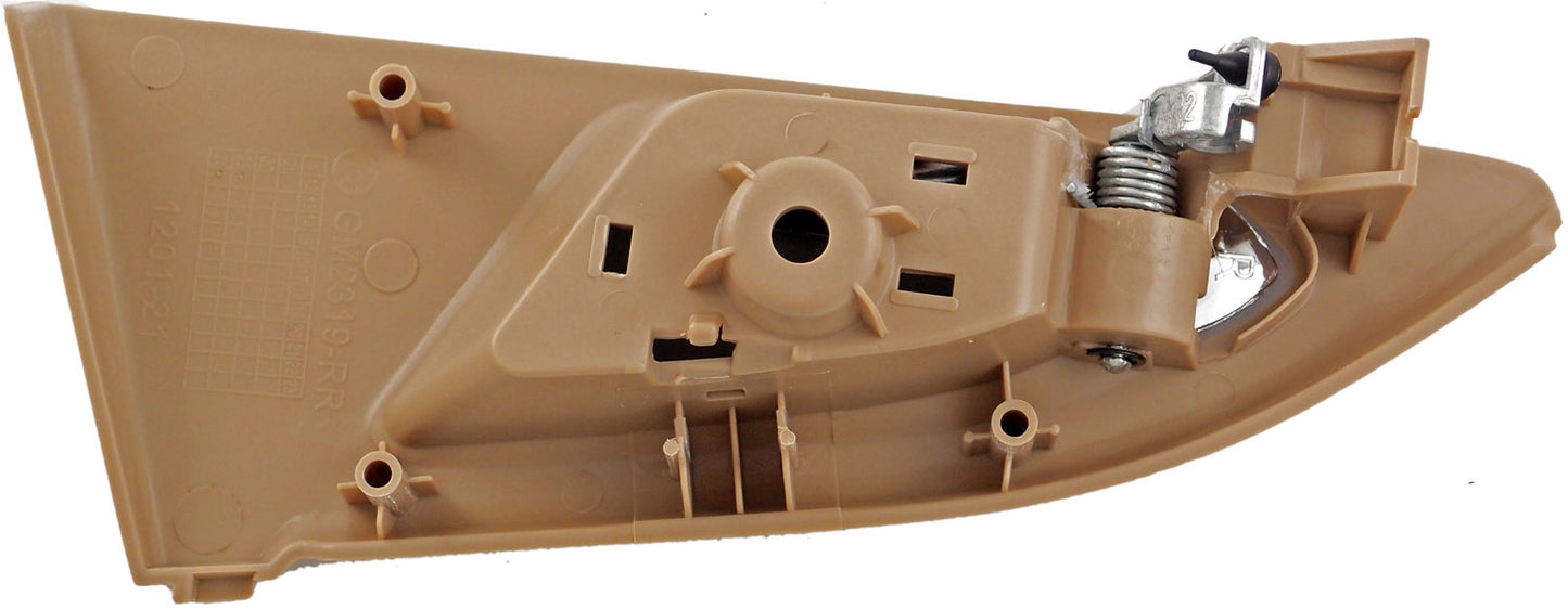 New Interior Door Handle Beige/Chrome - Dorman 82528