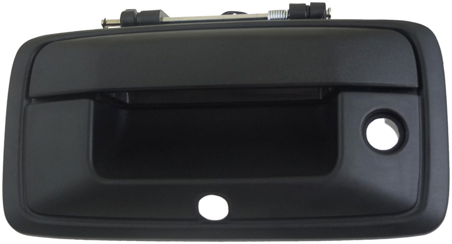 Tailgate Handle Tailgate w/ Camera w/ Keyhole Textured Black - Dorman# 82543